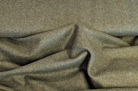 Pure Wool Yorkshire Tweed in a Dark Green