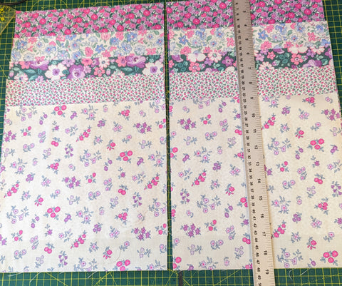 Pretty Liberty Fabric Layer Cake Squares from the Heirloom Collection