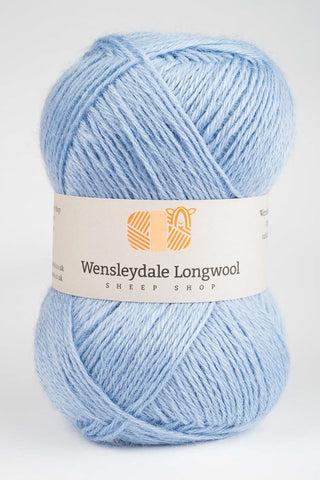 Wensleydale Longwool Double Knit Luxurious Pure New Wool, Colour Moonlight