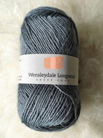 Wensleydale Longwool Double Knit Luxurious Pure New Wool, Colour Low Level