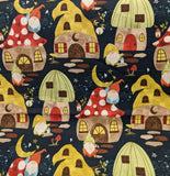 Gnomes and Homes - You Light My Way Gnome 100% Cotton Fabric
