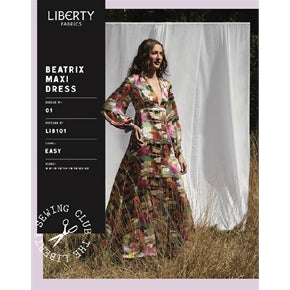 Patterns - Liberty Dressmaking Pattern Beatrix Maxi Dress