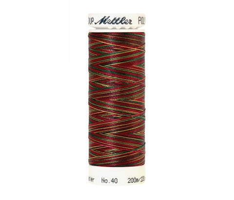 Multi Coloured Thread - Mettler Polysheen Multi 200m - colour 9938