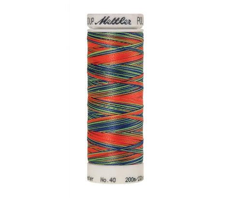Multi Coloured Thread - Mettler Polysheen Multi 200m - colour 9981