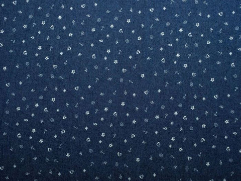 Other Fabric's - Tiny Seaside Denim