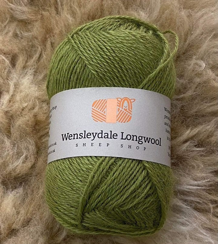 Wensleydale Longwool Pure New Wool Back in Stock