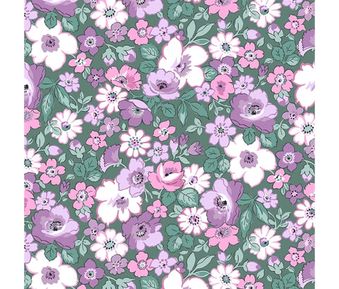 Liberty Fabric - Heirloom Hedgerow Bloom Floral Fabric