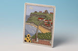 Postcards from Yorkshire in Cross Stitch by Meg Evershed of the Nutmeg Company