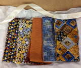 Robert Kaufman Fabric - Gustav Klimt Fabric Jelly Roll Fabric Strips