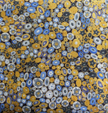 Robert Kaufman Gustav Klint Metallic Abstract Collection, 100% Cotton Fabric