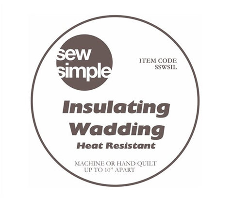 Insulated Heat Resistant Wadding/Batting - 57cm (22.5")  Wide