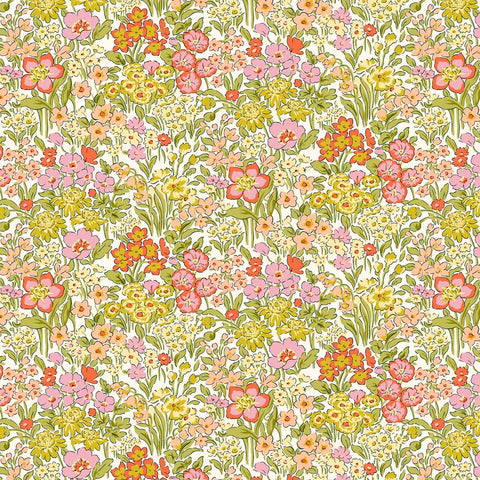 Liberty Fabric - Garden Party Blooming Flowerbed