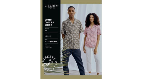 Liberty Dressmaking Pattern Como Collar Shirt