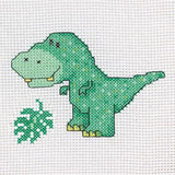 Mini Cross Stitch Kit including Dinosaur, Birds, flowers, Tiger, Hearts, etc.