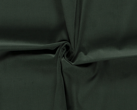 Needlecord Fabric, Rich in Colour, Beautifully soft to touch, Bottle Green Shade