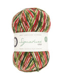 West Yorkshire Spinners 4 Ply British Wool, Sock Wool, 4 Ply Garments - Holly Berry