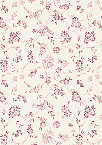 Liberty Fabric - Winterbourne Collection - Lois Daisy Pink