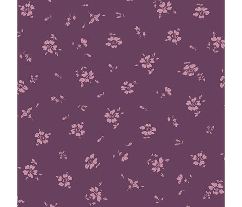 Liberty Fabric - Midnight Garden Collection - Field Rose Dark Pink