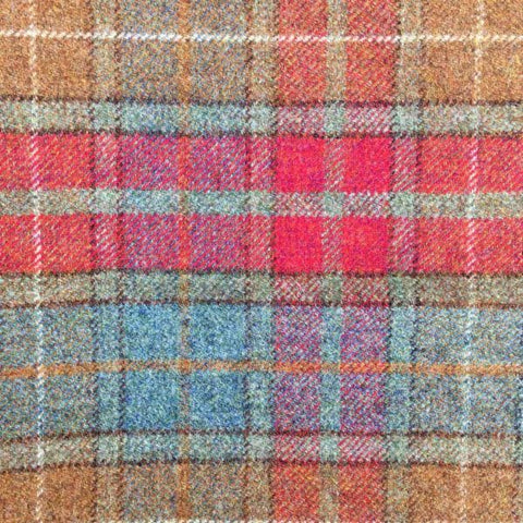 Other Fabric's - Pure Wool Yorkshire Tweed in Multi Coloured Check