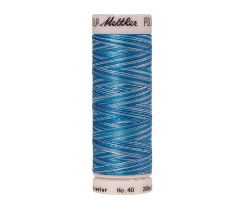 Multi Coloured Thread - Mettler Polysheen Multi 200m - colour 9930