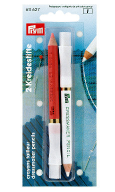 Notions & Haberdashery - Prym Chalk Pencils and Brush