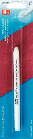 Notions & Haberdashery - Prym Aqua Trickmarker White Water Erasable Marker Pen