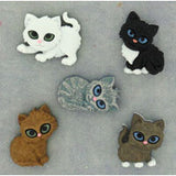 Buttons - Novelty Cats and Dogs