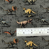 Jurassic World Dinosaur 100% Cotton Fabric