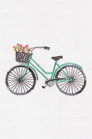 Bicycle Embroidery Kit  by DMC - Intermediate Level