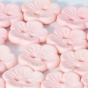 Buttons - Sugar Pink Flower 2 Hole