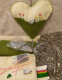 The Yorkshire Dales Lavender Hanging Heart Kit