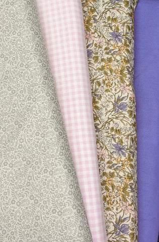 Liberty Fabric Bundle / Stash Builder / Patterned and Plain Fabric Bundle
