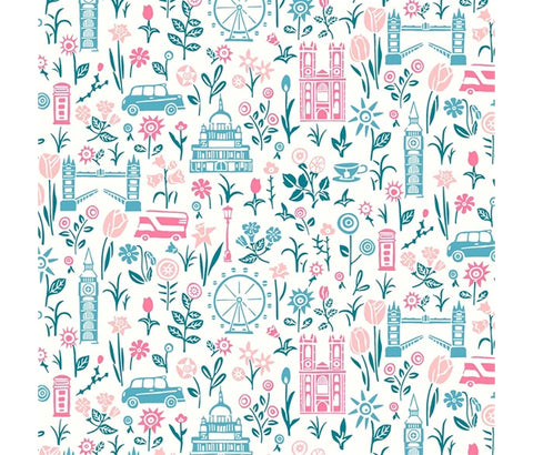 Liberty Fabric - London Parks - Summer in the City