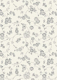 Liberty Fabric - Winterbourne Collection - Lois Daisy Grey