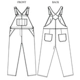 Pattern - Merchant and Mills The Harlene Dungarees