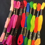 Thread - Embroidery Skeins  Random Colour Pack