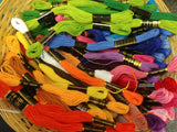 Thread - Embroidery Skeins  Random Colour Pack